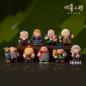 欢喜小将《逢考必胜》潮玩艺术品 开学礼物教师节礼物手办玩具创意桌面摆件