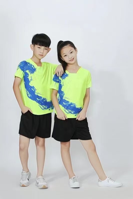 龙年新款乒乓球运动套装儿童少年款舒适透气