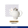 俄皇LOMONOSOV瓷白花环系列骨瓷咖啡杯碟套装高端精致下午茶茶具 商品缩略图1
