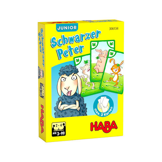HABA 羊和朋友们 桌游 适合年龄3岁+ 卡牌游戏 观察判断 德国原装 306134 商品图0