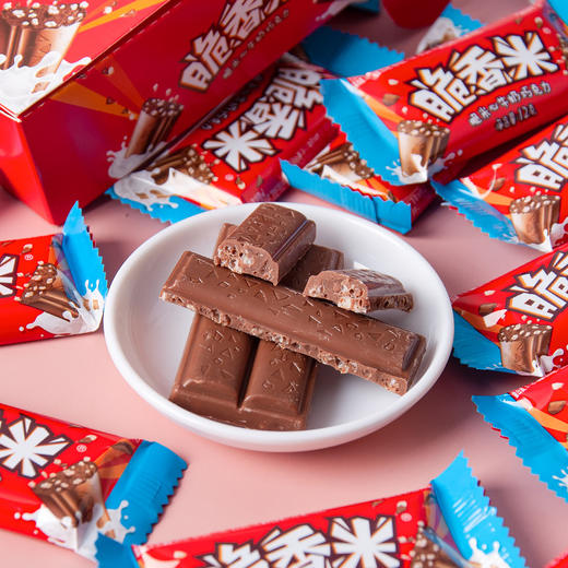 德芙脆香米牛奶巧克力192g盒装结婚喜糖婚庆糖果儿童节零食品批发 商品图1