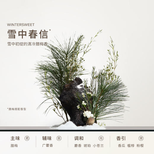 广诚行-腊梅陶瓷花香薰礼盒 商品图1