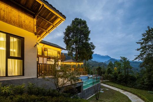 【双十二特惠·3折住】499元住原1280元独栋270°观景私汤木屋/亲子房/山景房/树屋，一户一私汤泡池，青城山275号院，带庭院温泉泡池，独占整个山头，情侣/家庭出游qy 商品图6