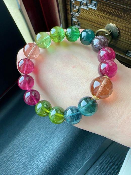 39g 11.3mm 碧玺手链 商品图6