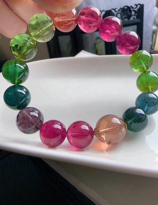 39g 11.3mm 碧玺手链 商品图2