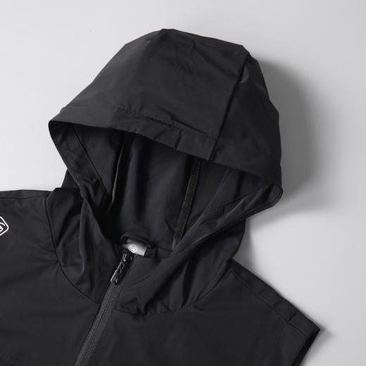 【新款DK】大依优型大码男装连帽弹力马甲简约休闲宽松外套男坎肩背心上衣 商品图6