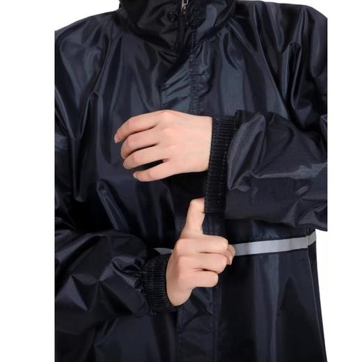 分体雨衣雨裤套装 1套 带反光条成人骑行摩托车电动车雨衣 工地劳保防汛抗洪雨衣 商品图4