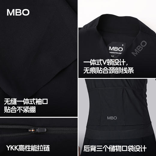 MBO男子零感短袖骑行服耀夜 夏季户外骑行上衣C501 (经销商专拍链接，非经销商拍单不发货) 商品图9