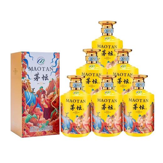 【自营】茅台集团 酱香型白酒  送礼佳品 53度 500mL/瓶 茅坛锦绣 FZWJ 商品图1