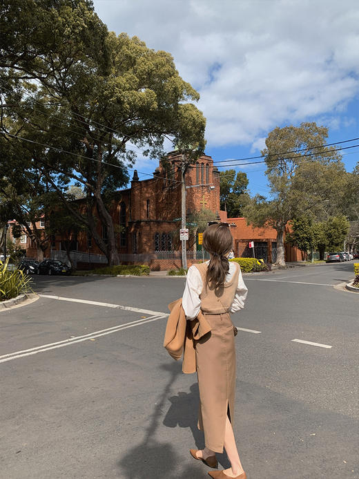 金蘑菇菇 布达佩斯 迷人衬衫组/ 秋冬通勤线 假两件衬衫 商品图12