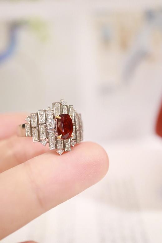 1.34ct 红宝石戒指 商品图2