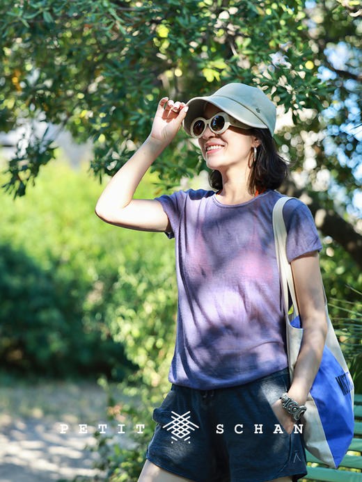 PETIT SCHAN小闪 #069 Spirited Away 千与千寻  法国进口精梳亚麻宽檐马术棒球帽 商品图5