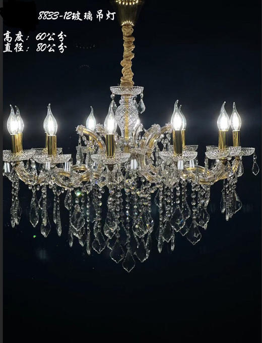 8833玻璃吊灯（运费自理） 商品图0