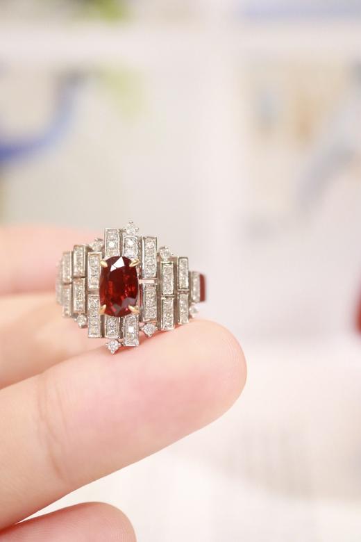 1.34ct 红宝石戒指 商品图5