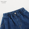 马克珍妮女童高街时尚牛仔裤休闲萝卜裤儿童裤子秋装新款241301 商品缩略图5
