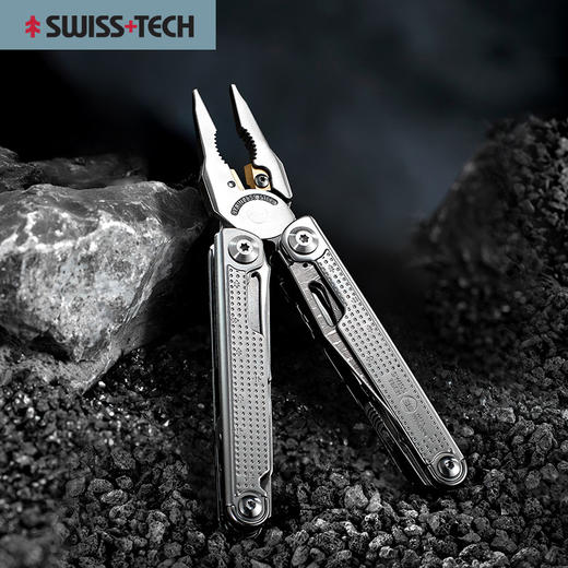 瑞士科技 SWISS+TECH 30周年多功能工具钳大马士革限量款组套(编号随机) 商品图0
