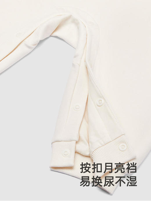 英氏婴儿哈衣秋季长袖弹力女童连身衣外出秋季新款YRHAJ3Q611A 商品图4