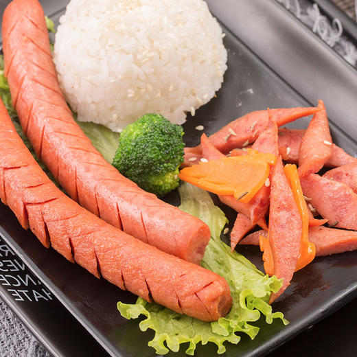双汇王中王优级火腿肠50g*10支即食香肠速食泡面拍档500g/袋 商品图1