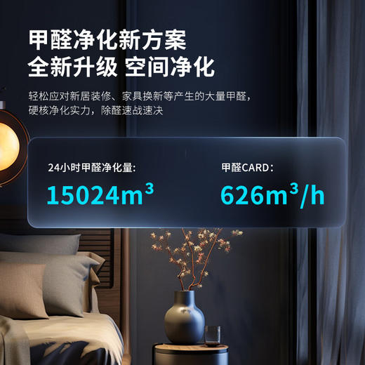 海尔（Haier）空气净化器家用除甲醛雾霾烟味 紫外线除菌 负离子除异味花粉过敏源宠物毛发 甲醛数显KJ680F-N860DU1 商品图4