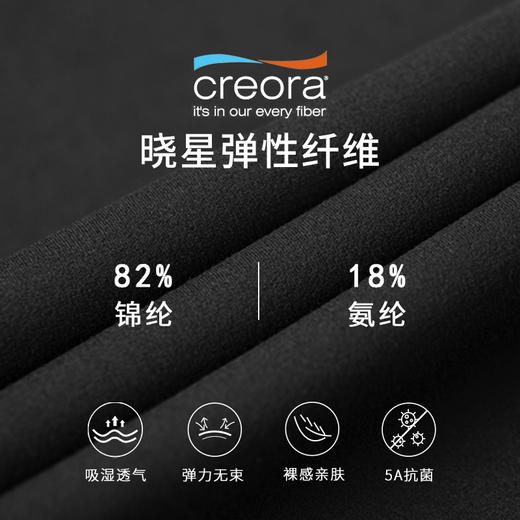 半醒云朵阔腿裤 宽松侧开叉5A抗菌显高显瘦裸感 PH0048 商品图2