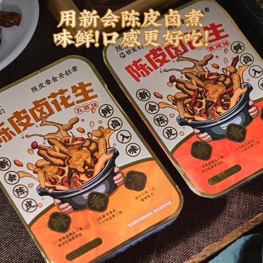 陈皮皮和朋友们陈皮卤花生 用陈皮煮花生 满满陈皮香更好吃 商品图0