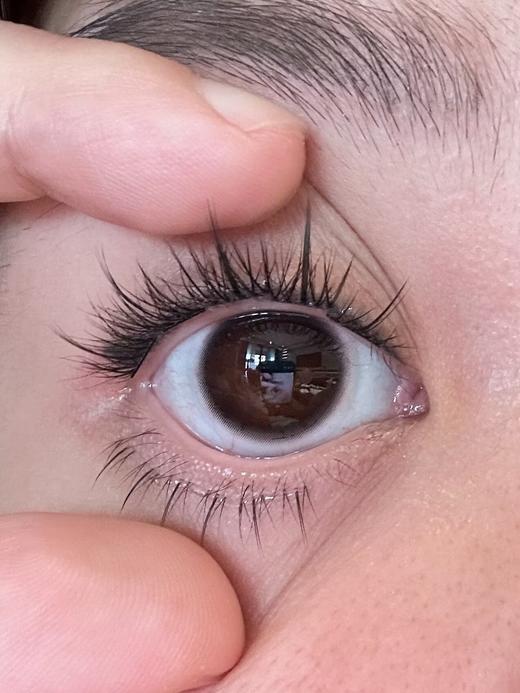 flower color半年抛美瞳 原生瞳黑 14.2mm 商品图0