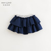 马克珍妮女童芭蕾风蓬蓬蛋糕短裙儿童半身裙秋装裙子新款241629 商品缩略图3