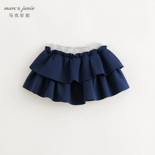 马克珍妮女童芭蕾风蓬蓬蛋糕短裙儿童半身裙秋装裙子新款241629 商品图3