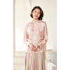 乔万尼秋季新款新中式真丝衬衫提花宽松减龄上衣EM3C316 商品缩略图2