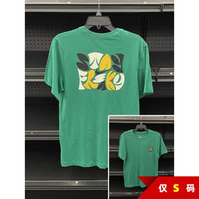 NIKE/耐克 DRI FIT 男士夏季棉混纺吸湿排汗后背印花圆领短袖T恤