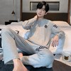 秋季新款睡衣男士春秋款长袖青少年男生男款大码学生秋季家居服套装运动秋冬款 商品缩略图9