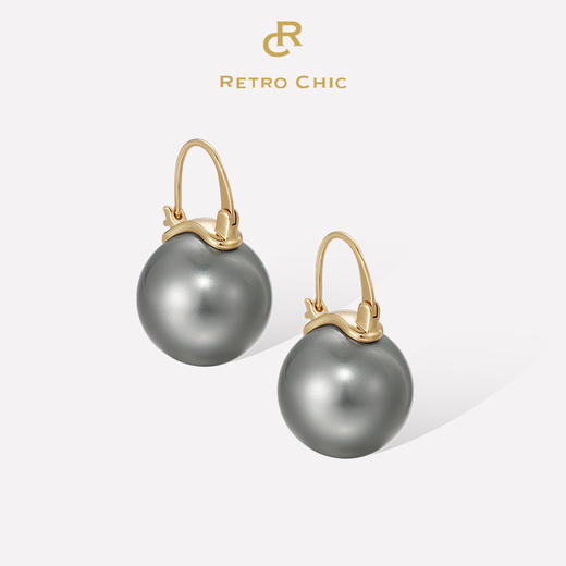 【3色可选】Victoria维多利亚早期 | 杏花粉贝珠耳环 商品图1