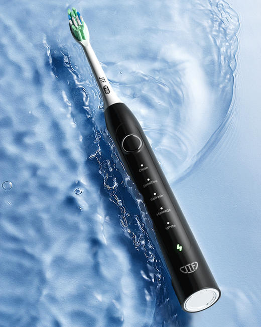 JTF 电动牙刷P100 成人声波震动电动牙刷 智能自适应软毛情侣款送男友/送女友智能感应 商品图5