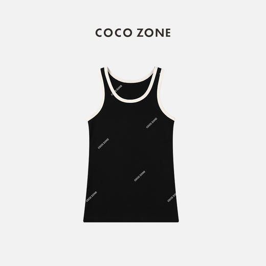 COCO ZONE 2023新款女士夏季打底百搭简约背心 23C18284 商品图0