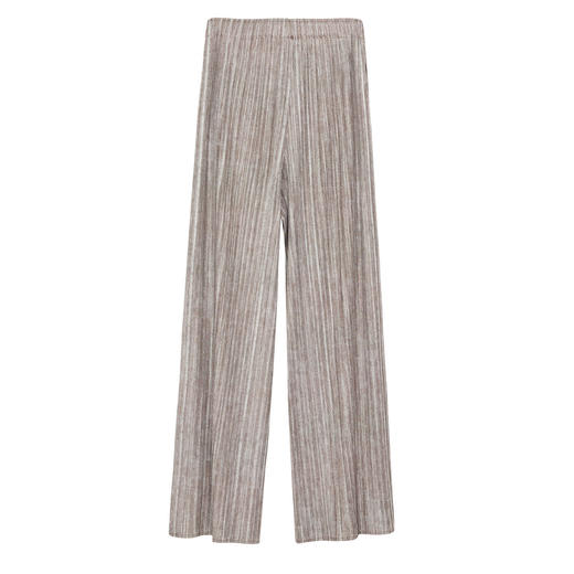 谜底阔腿裤女士2024秋季新品休闲风质感松紧腰宽松长裤243MK1015 商品图4