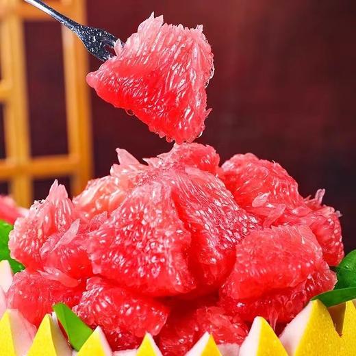【酸甜爽口“柚”滋味！福建红肉蜜柚】香甜多汁 肉质细腻 颗粒饱满！红柚三红官溪琯溪红心柚新鲜水果心柚柚子产地直发 商品图3