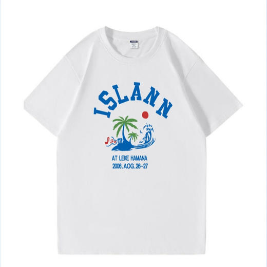 买一送一！第二件0元 纯棉T恤女白色200克短袖t恤女ins美式T恤精梳棉潮牌上衣女学生T恤 商品图2