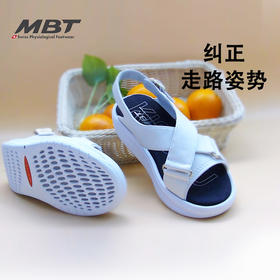 MBT足健康鞋足弓支撑凉鞋 女厚底休闲 腿部塑形 增高防滑 牛皮RIN