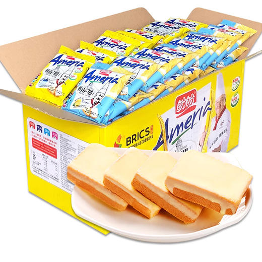 盼盼梅尼耶干蛋糕面包干饼干早餐奶香整箱小零食小吃休闲食品儿童 商品图1