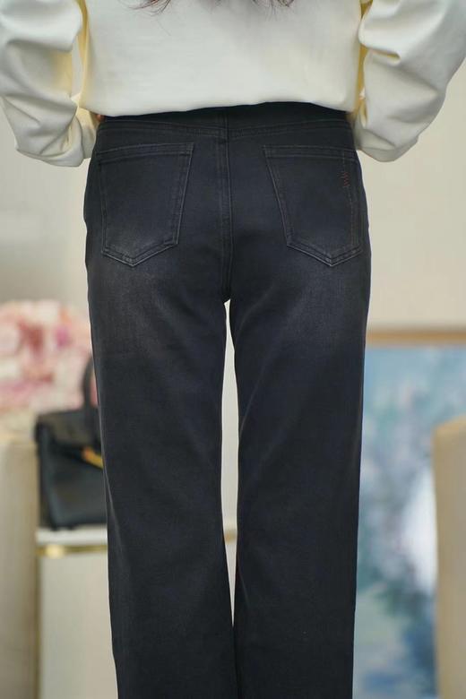 【内购不退换】【蓝M1黑S1】臣禾	时髦直筒裤JZ243060158【金猪甄选】 商品图4