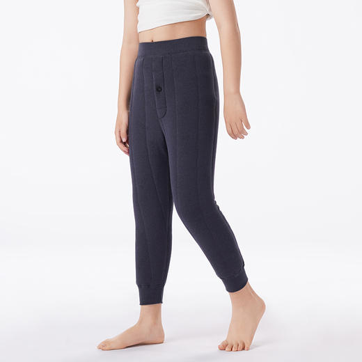 都市丽人眯雅佳打底裤强暖多层裤保暖裤双面磨毛加厚九分裤JLT4A3 商品图2