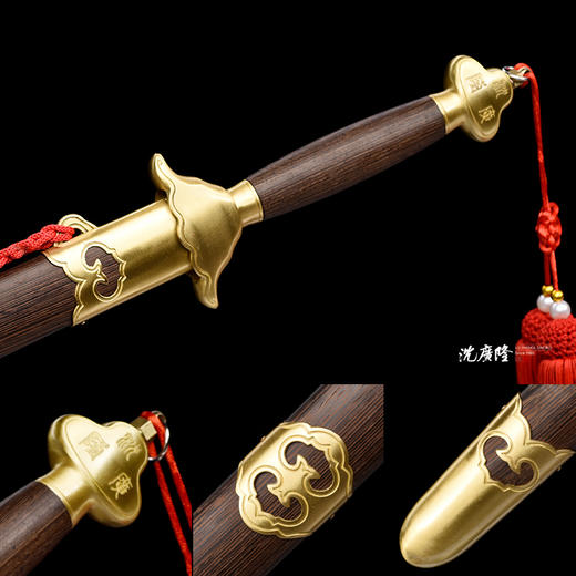 扬武太极剑 龙泉沈广隆宝剑不锈钢按身高配沈广隆太极剑标准太极剑 sgl-8012 未开刃 商品图3