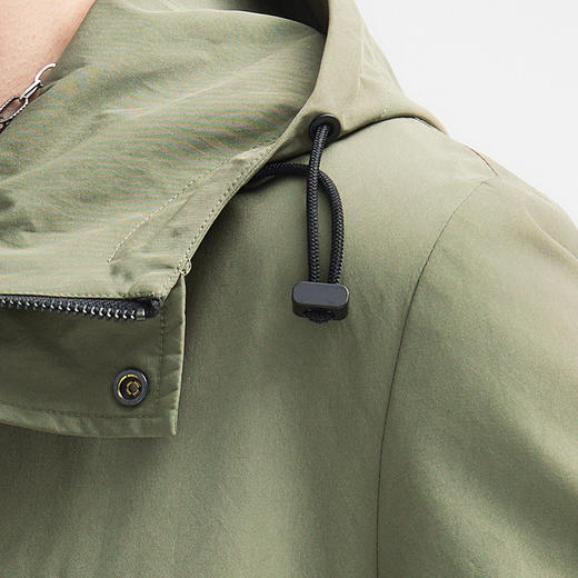 【新品上新】HX 春秋季带帽茄克衫外套Y105430005101 商品图5