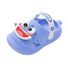 【开启趣味出行之旅！】夏季新款可爱卡通鲨鱼超萌室内外男童洞洞鞋男女童软底儿童拖鞋 商品缩略图4