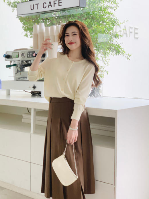 【百图lulu定制】【礼赞半裙】【赠腰带】深褶 优雅 风百褶裙 商品图6