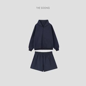 THESOONG|’巴家S系列’100%匹马棉舒适松弛皱感休闲套装HYXWT4895/HYXKZ4896