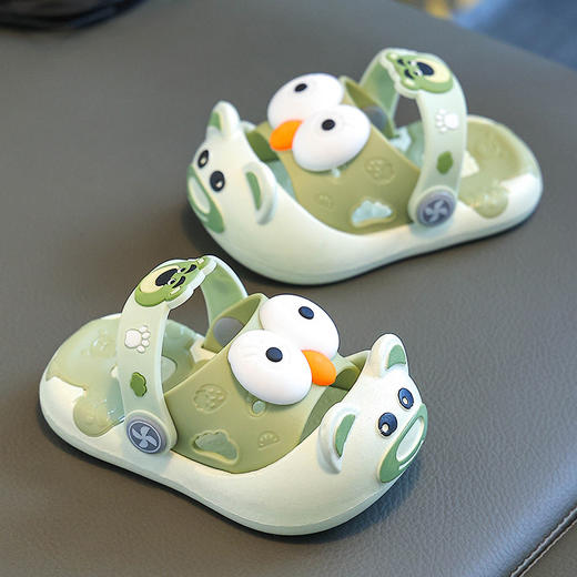 【可爱舒适宝宝沙滩鞋】2024夏季新款儿童洞洞鞋男童女童EVA时尚内外穿潮流百搭可爱卡通 商品图0