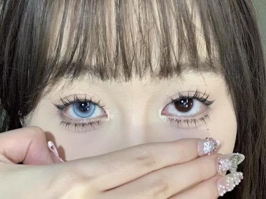 Puff girl半年抛美瞳 次元未来 14.2mm 商品图0