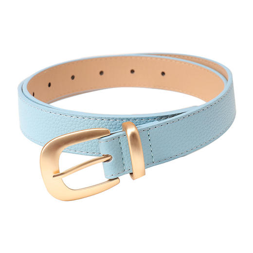 「19.9到手！数色可选」新简约个性好搭女式腰带时尚高级感针扣腰带女装饰牛仔裤女士皮带配饰 商品图4