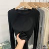 立减20【多色系软糯面膜T恤】新款内搭薄款圆领长袖上衣 简约百搭打底体恤#异业福利 商品缩略图9
